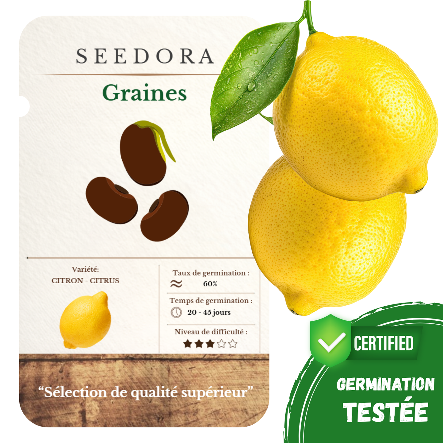 Graines de Citronnier