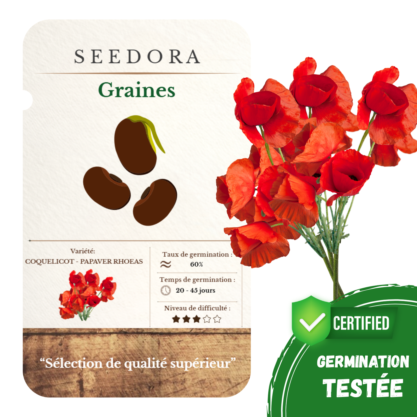 Graines de Coquelicot
