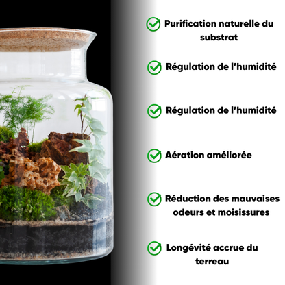 Terreau Premium au Charbon Actif